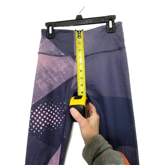 Zyia Active Light N Tight Leggings 7/8 Length NEW Womens Size XS Purple Pink - Picture 6 of 8